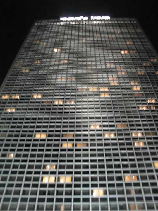 Von unten Park Inn by Radisson Berlin Alexanderplatz