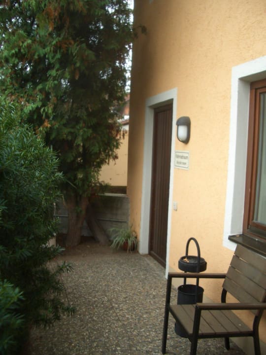 Zugang zum Fahrradraum Pension Zum Carlbauer