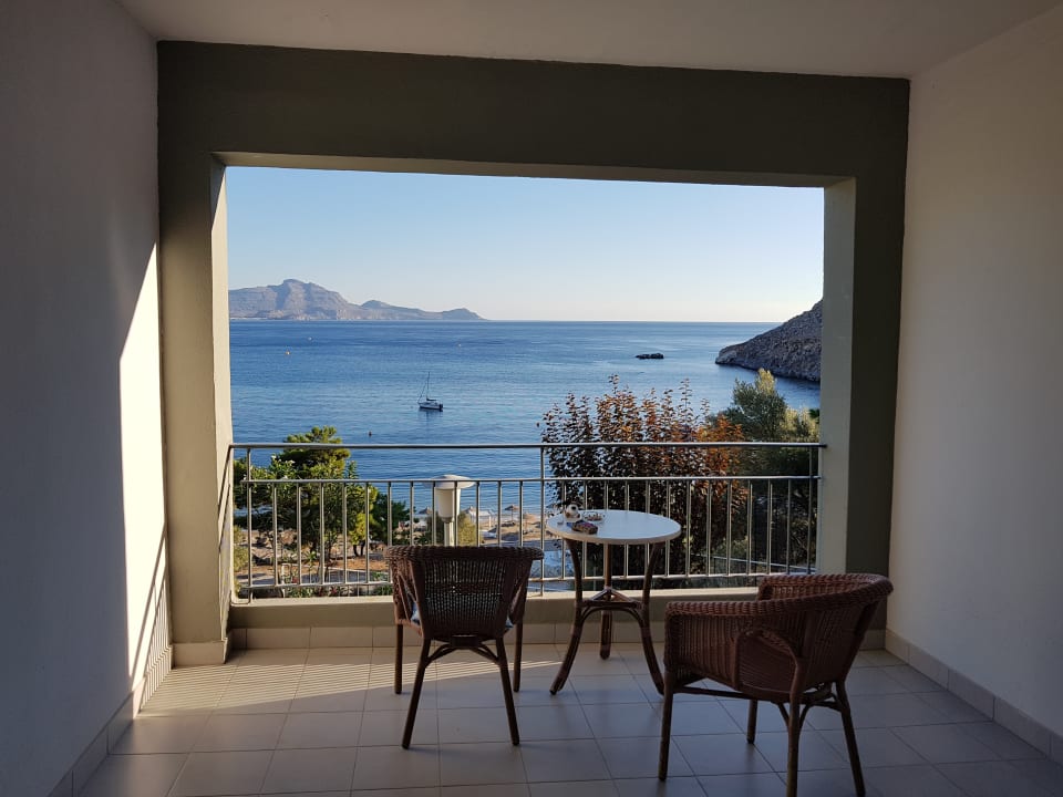 Zimmer Lindos Mare, Seaside Hotel