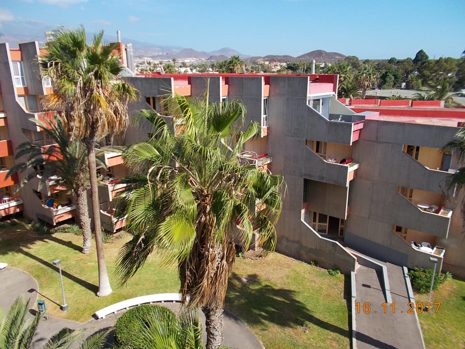 Hotelbalkone der 300er Reihe, Südseite. Alborada Ocean Club