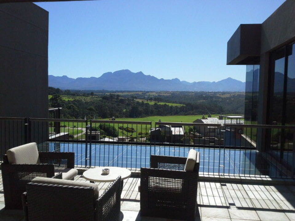 Blick auf die Driving Range Hyatt Regency Oubaai Golf Resort & Spa