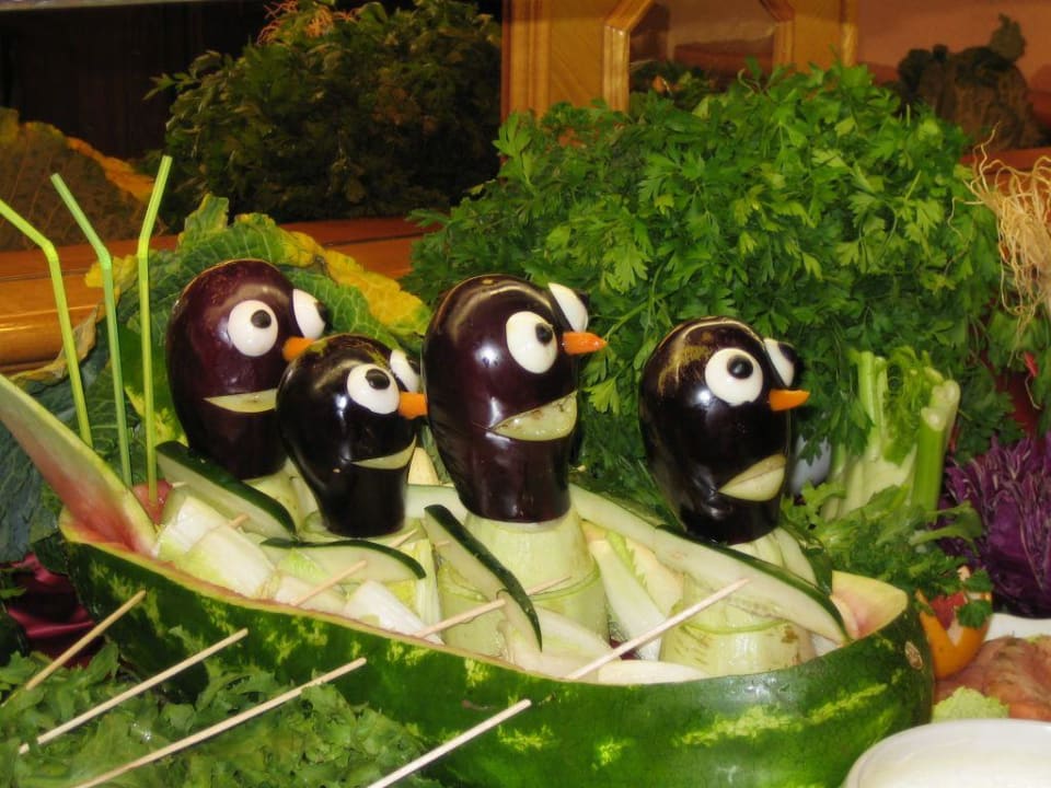 Dekoration Buffet Hotel Riu Festival