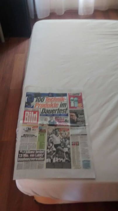 Bett ist so breit 2,5x die Bildzeitung Mira Meridia Beach Hotel