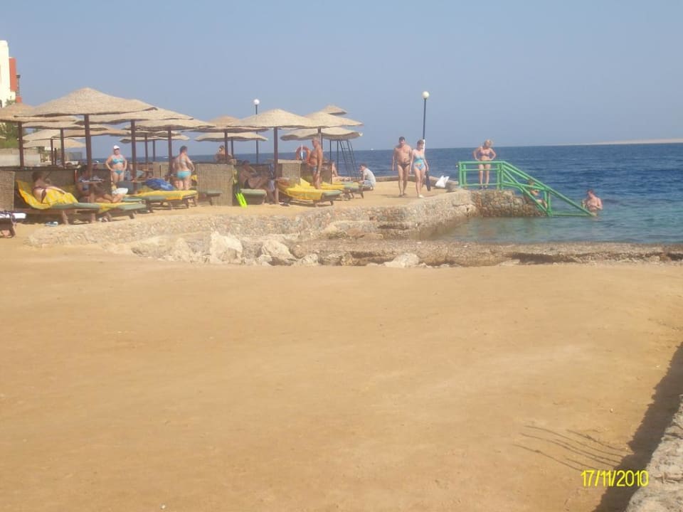 Einstieg zum Riff Arabella Azur Resort