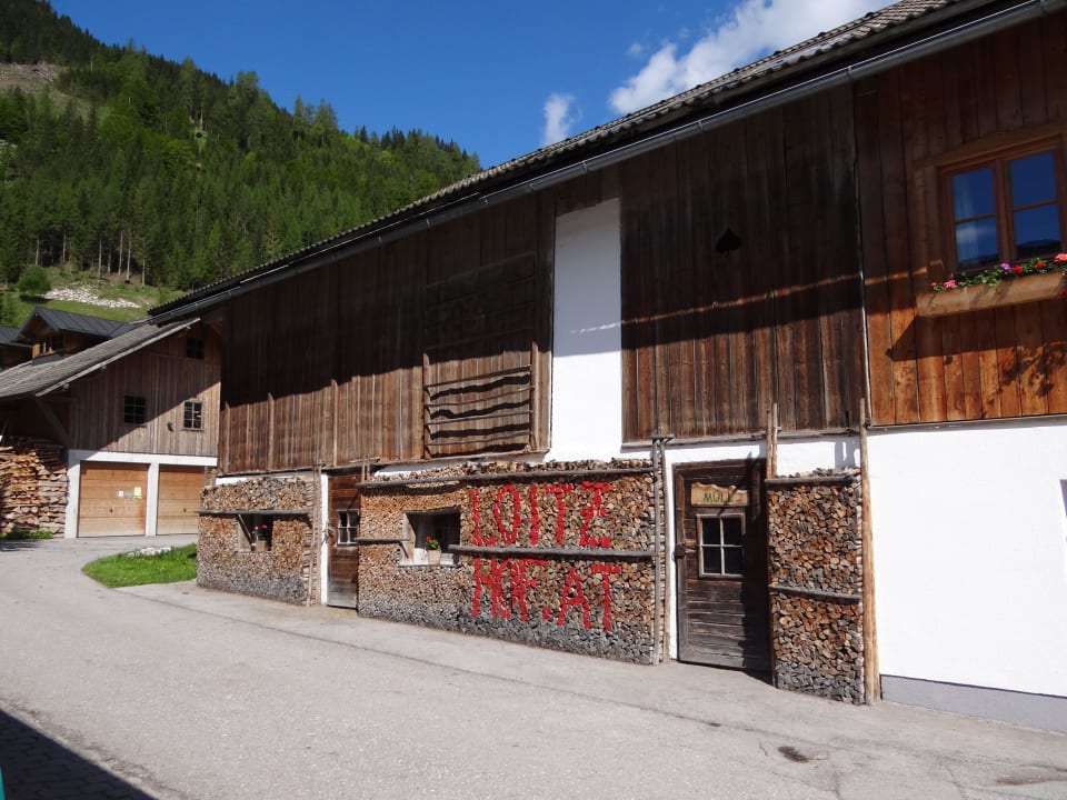 Scheune mit Hasenstall Biobauernhof Loitzhof