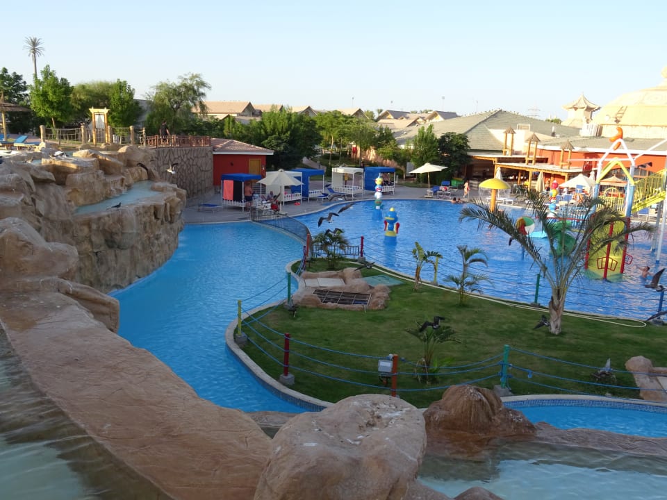 Ausblick Pickalbatros Jungle Aqua Park Resort - Neverland Hurghada