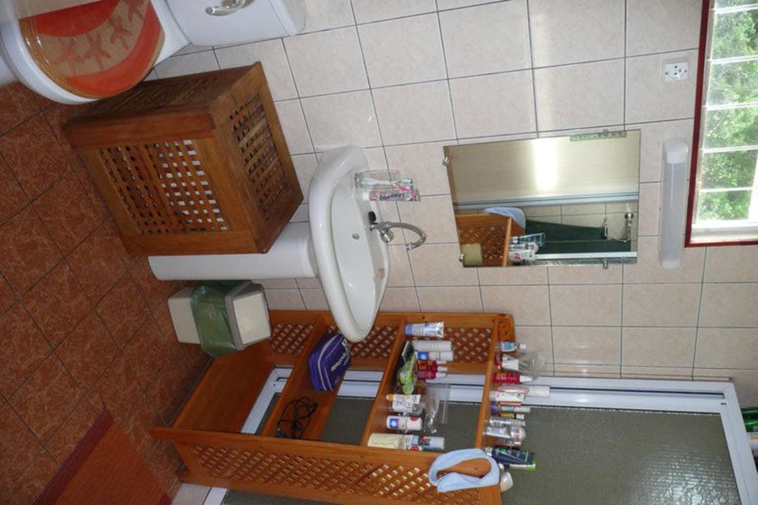 Badezimmer der Maupiti Residence Pension Maupiti Residence