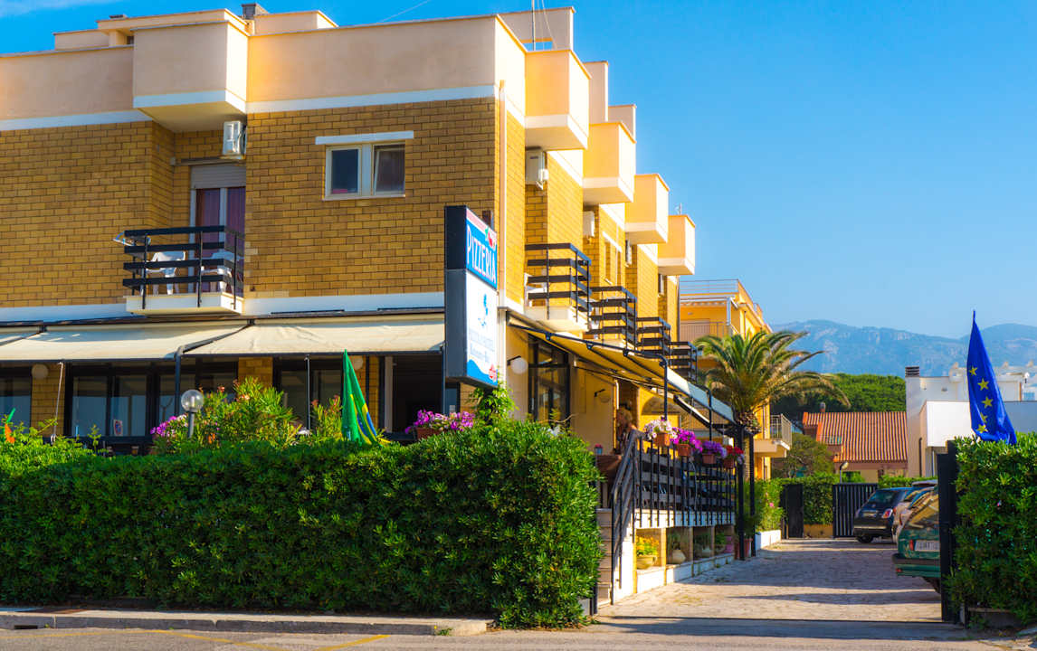 Außenansicht Piccolo Hotel Terracina