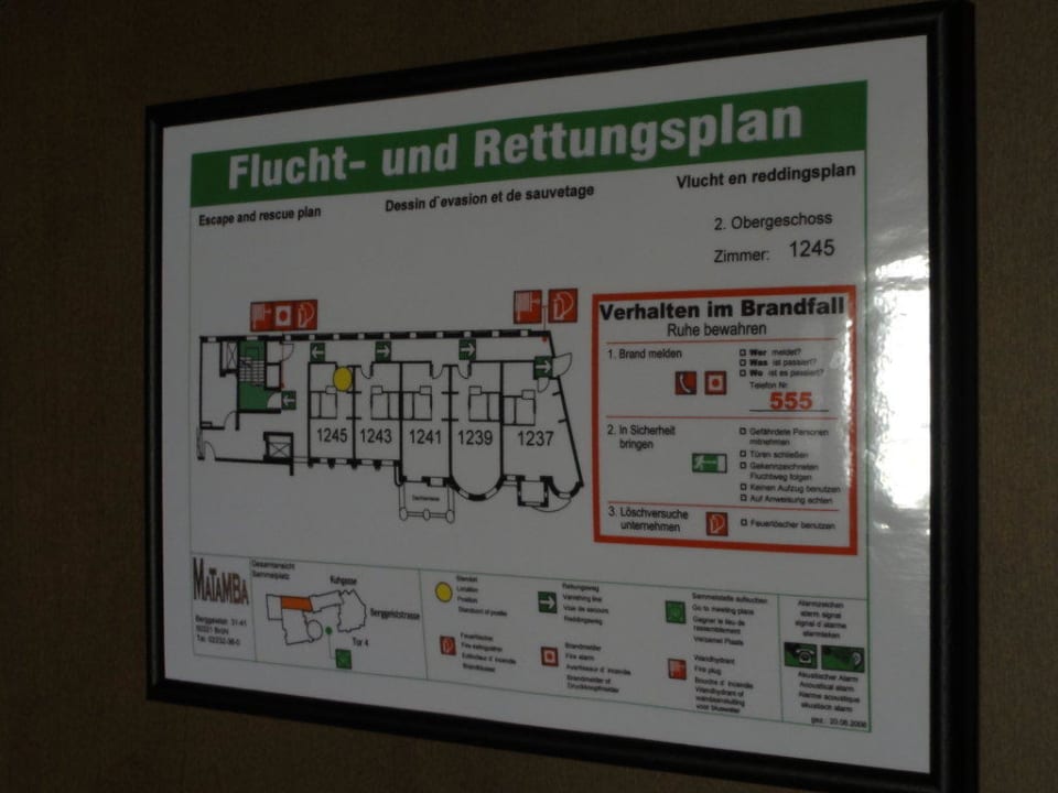 Lageplan Hotel Matamba - Phantasialand Erlebnishotel