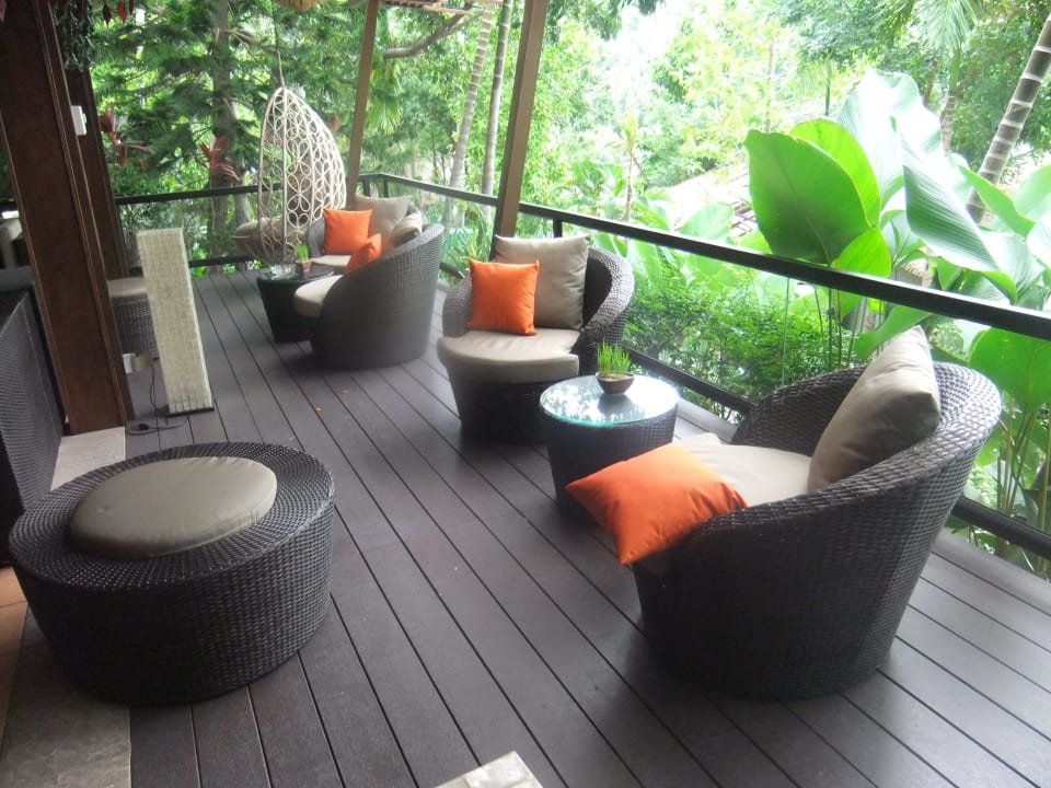 Gemütliche Loungemöbel Panviman Resort Koh Phangan