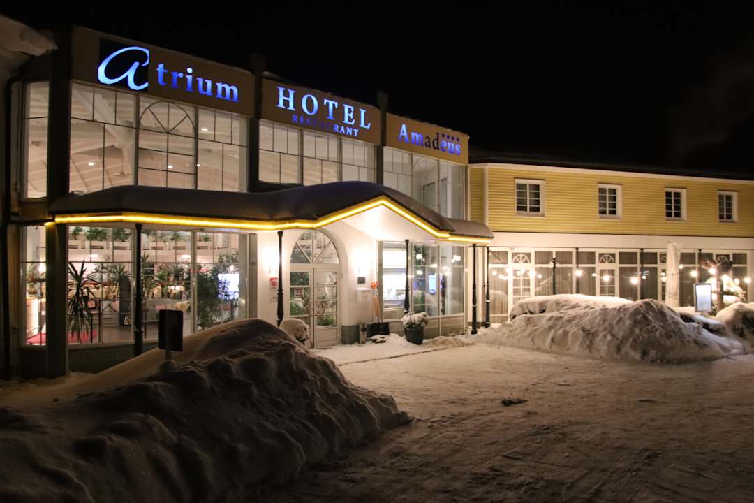 Außenansicht Atrium Hotel Amadeus