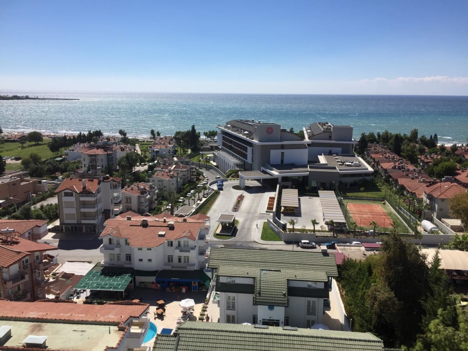 Aussicht beim Frühstück Side Su Hotel