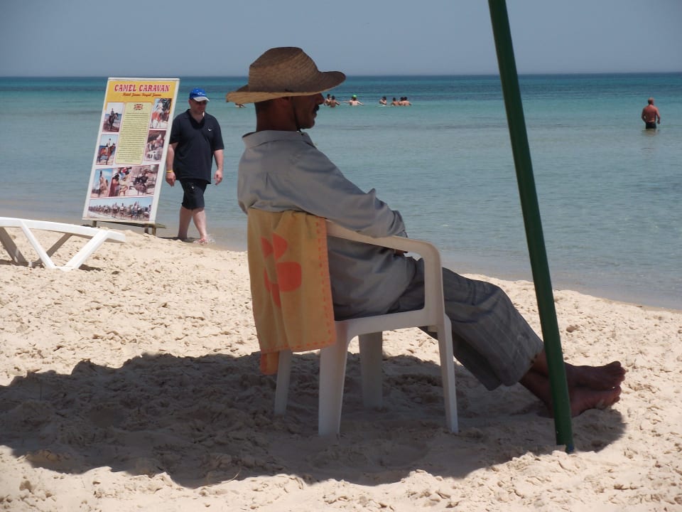 Einer der besten Bademeister am Mittelmeer Hotel Jinene