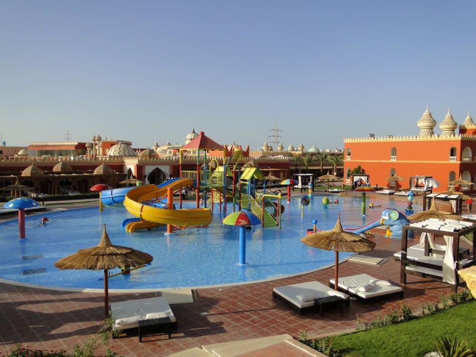 Kinderpoollandschaft Pickalbatros Alf Leila Wa Leila Resort - Neverland Hurghada