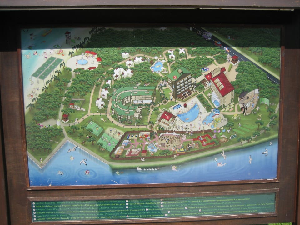 Plan hotelu Marvida Family Eco