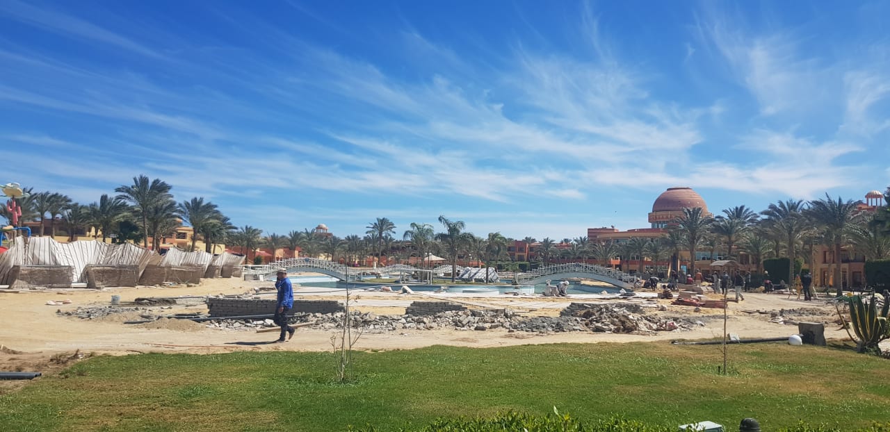 Pool Malikia Resort Abu Dabbab