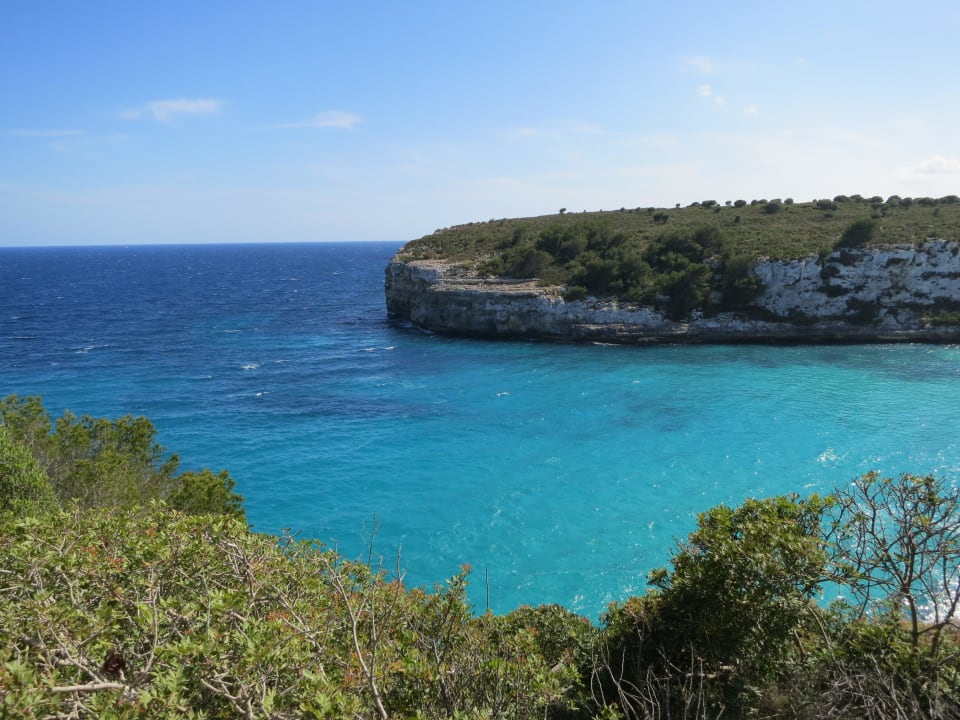 Blick aufs Meer blau punta reina