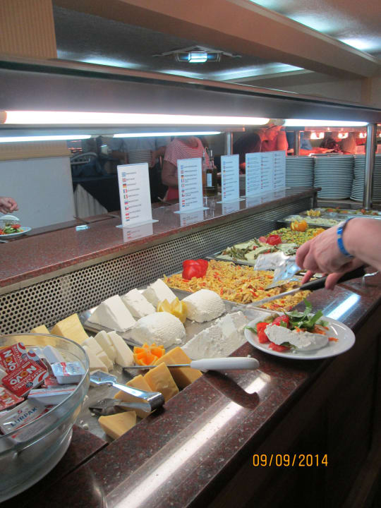Restauracja.  Euro Village Achilleas Hotel