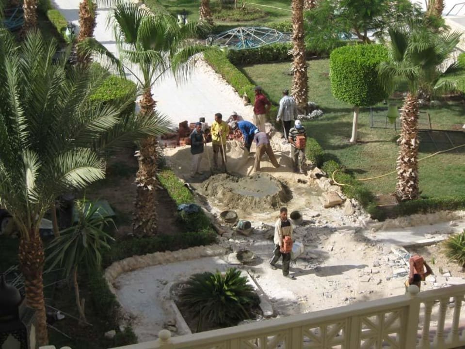 Baumaßnahmen Hotel Shedwan Garden