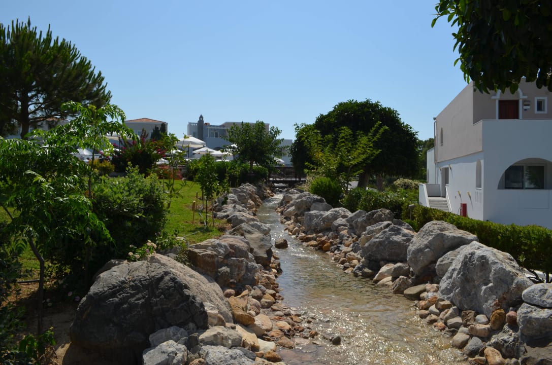 Flussanlage im Hotel Atlantica Marmari Palace