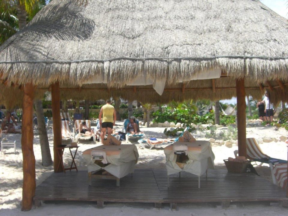 Massagebänke Strand Catalonia Royal Tulum Beach & Spa Resort - Adults only