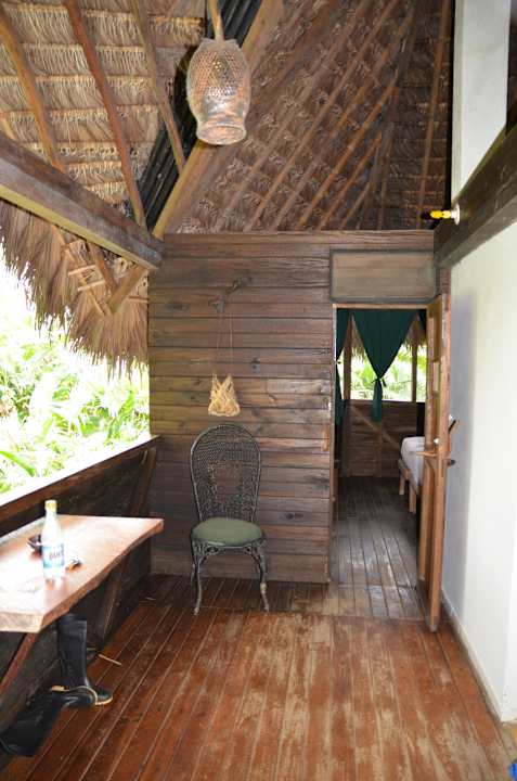 Eingang zum Zimmer Guesthouse France-Amazonia