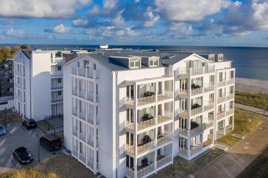 Außenansicht Apartmentanlage Meerblickvilla