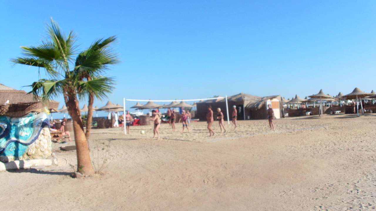 Strand was sonst Ali Baba Palace Hotel