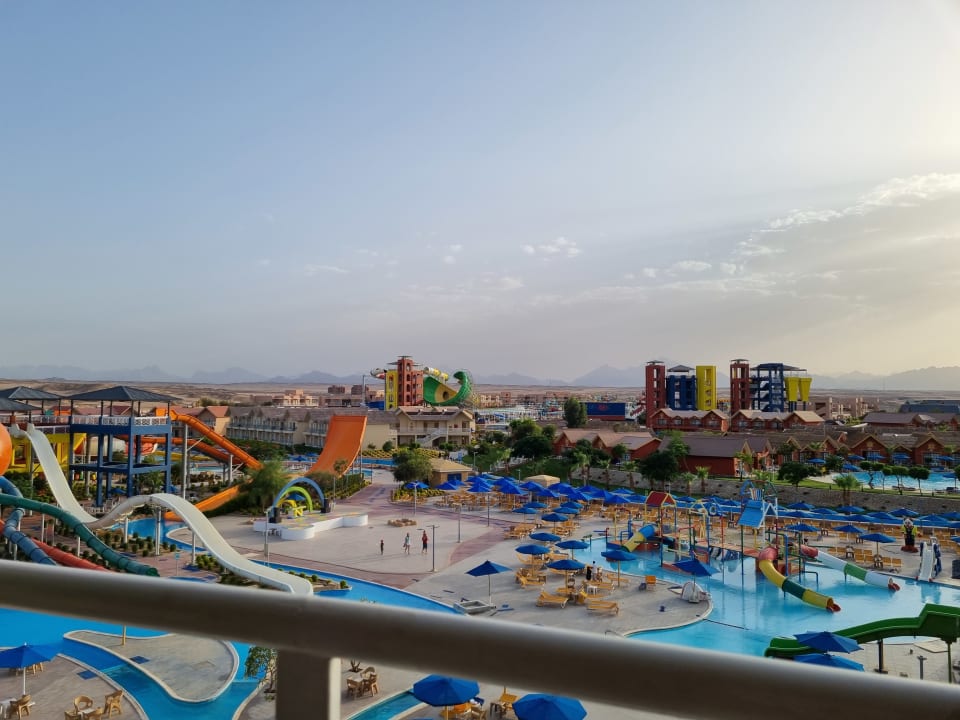 Ausblick Pickalbatros Water Valley Resort - Neverland Hurghada