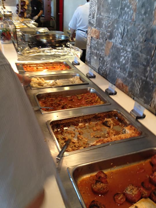 Kein kulinarisches Highlight, aber Alltag Calimera Sirens Beach