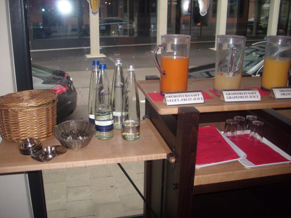 Teil vom Frühstücksbüffet Centro Hotel Stern