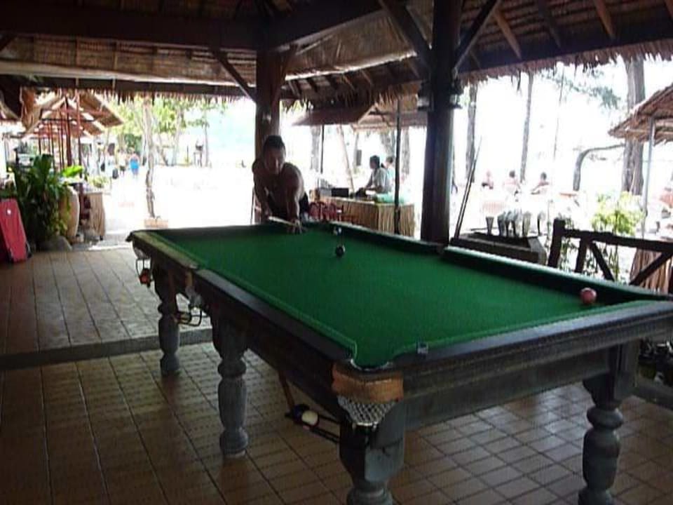 Billardtisch Hotel Coral Island Resort