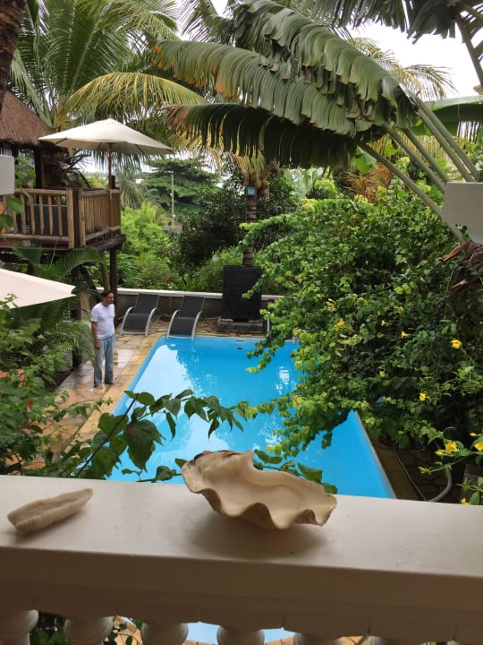 Vom Balkon aus Villa Seewoo