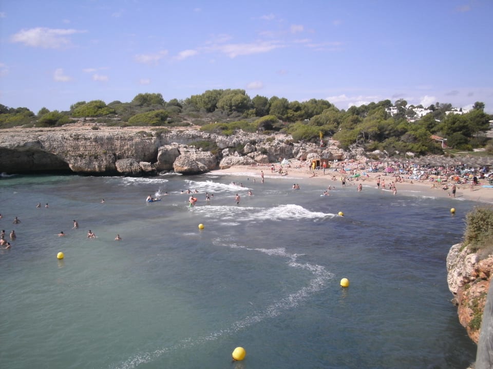 Seh schöne kleine Bucht Hotel Club Cala Romani