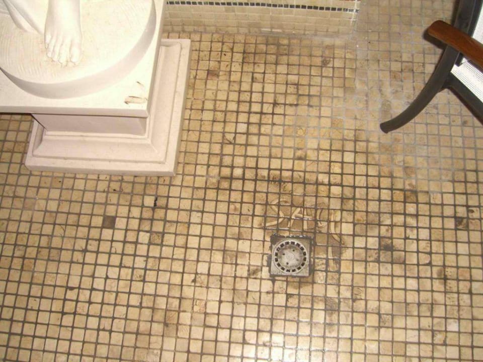 Sand auf dem Fußboden des Spa-bereiches Riviera Spa Resort - Adults Only