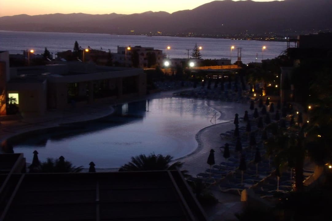 Blick vom Balkon Grand Hotel Holiday Resort