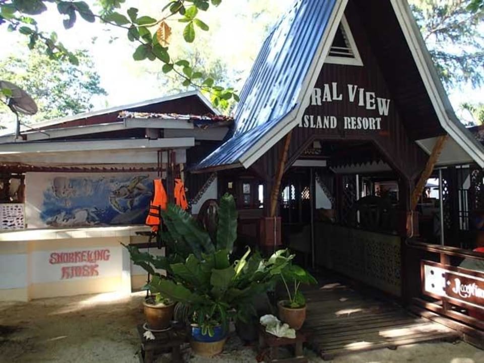 Rezeption Hotel Coral View Island Resort
