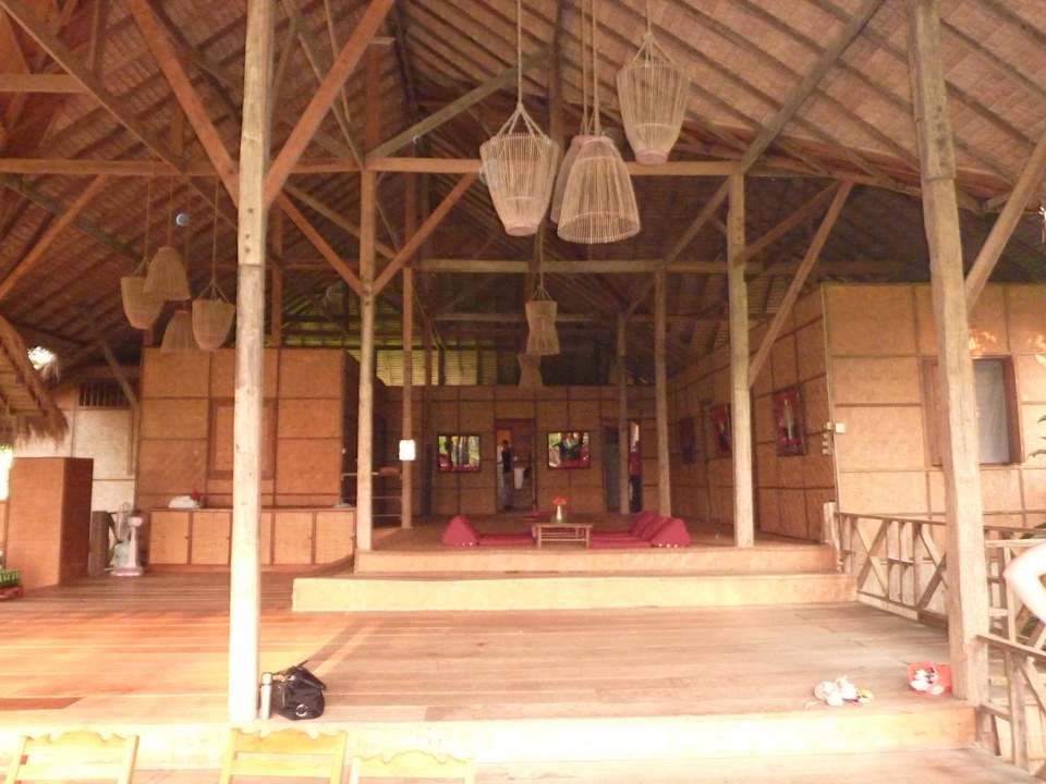 Blick auf die 6 Wohneinheiten Hotel Lisu Lodge