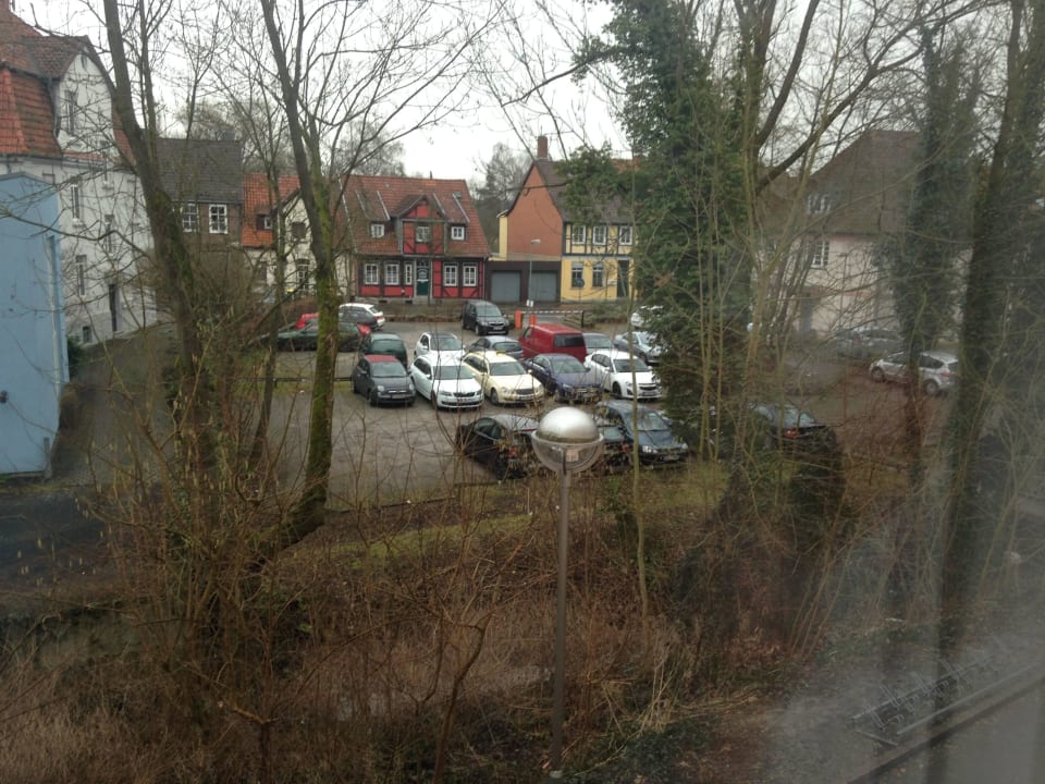 Hinter dem Hotel IntercityHotel Celle