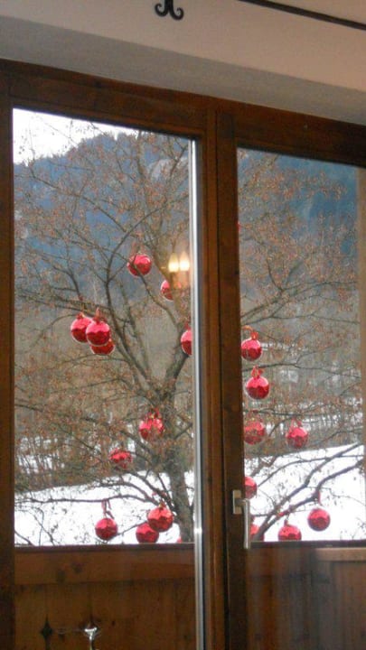 Blick aus unserem Wohnzimmer Golf & Ski Hotel Rasmushof