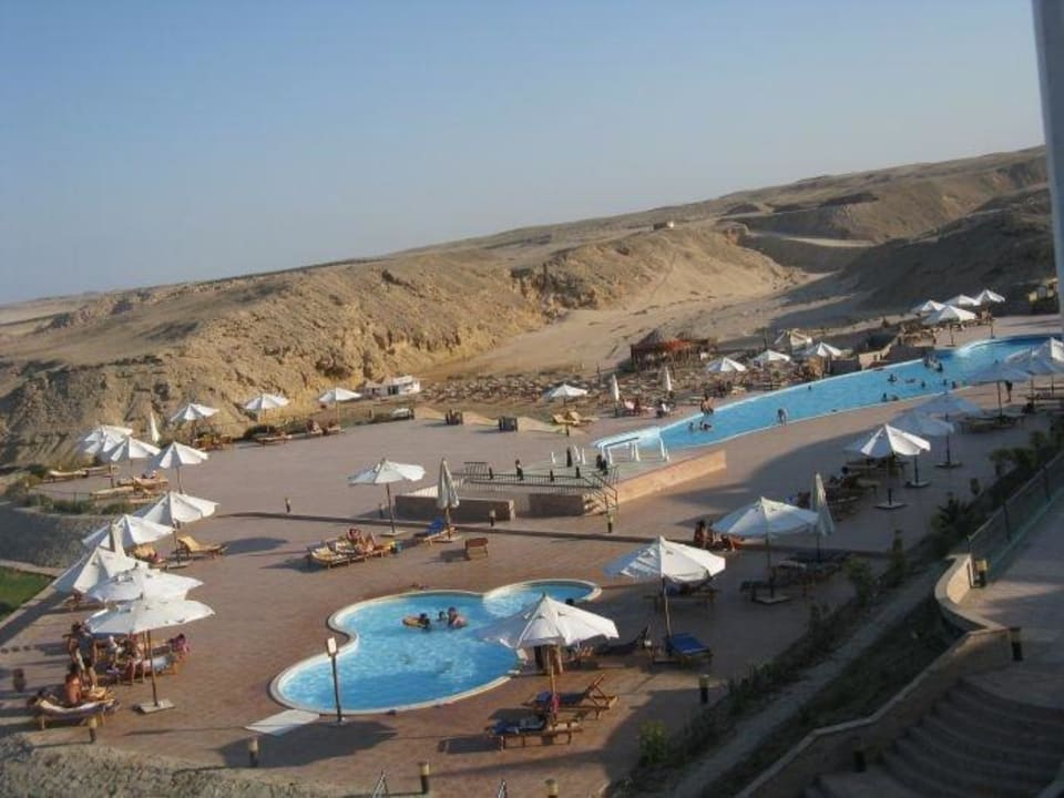 Blick zu den Pools Siva Golden Bay Makadi