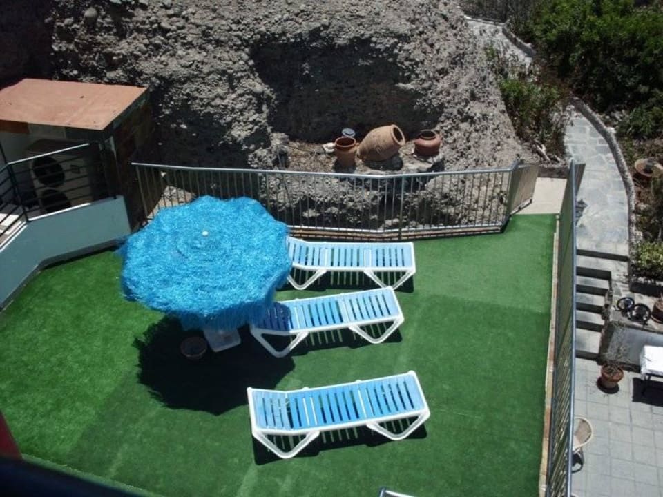 Blick zur 2. Sonnenterrasse Apartment Miriam
