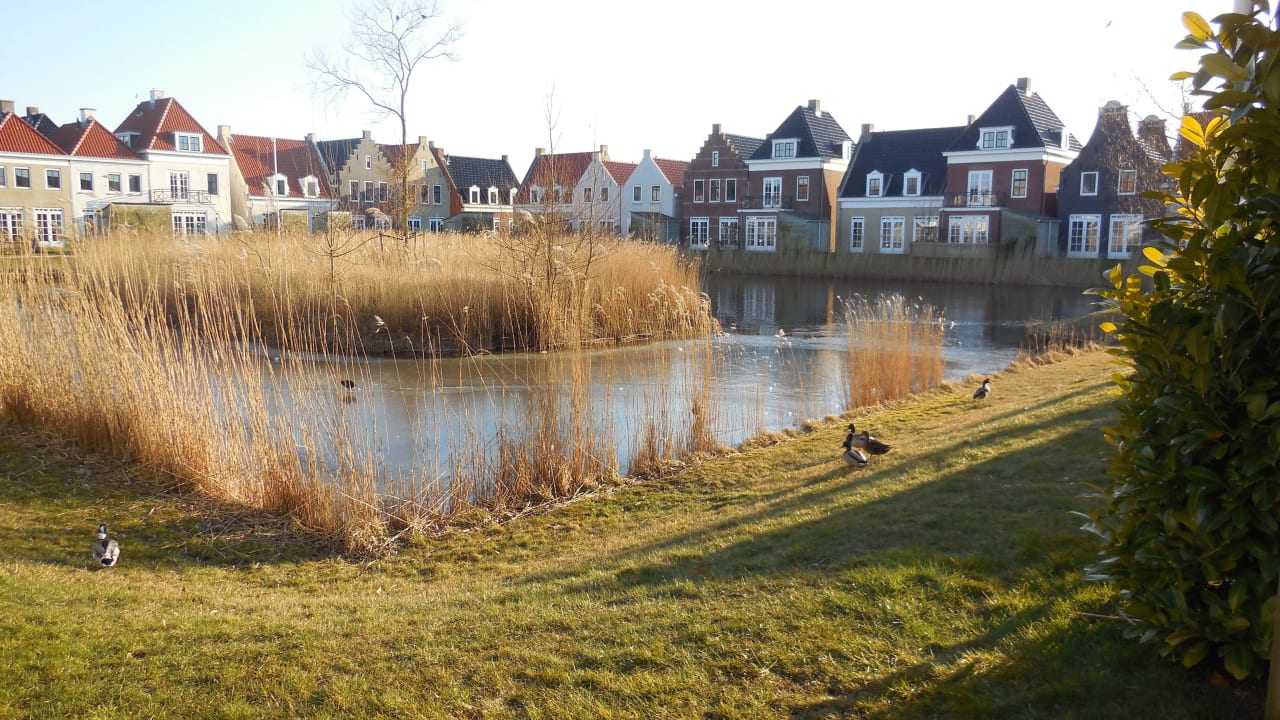 Ausblick aus dem Wohnzimmer Ferienpark Landal Esonstad