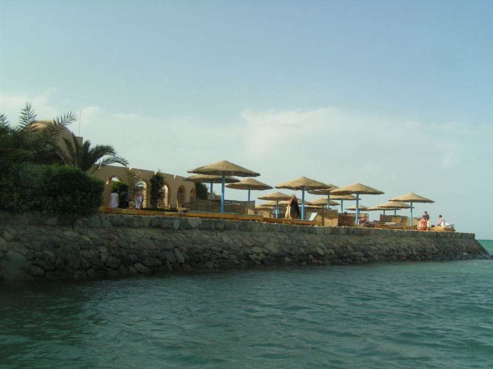 Anblick Soleilgebäude von der Sheratonseite Hotel Three Corners Ocean View prestige - Adults only