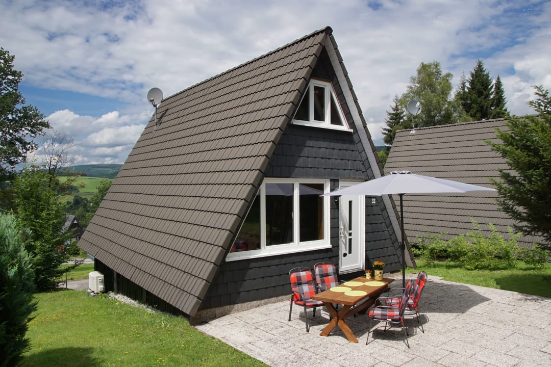 Außenansicht Ferienhaus Naturblick am Rothaarsteig