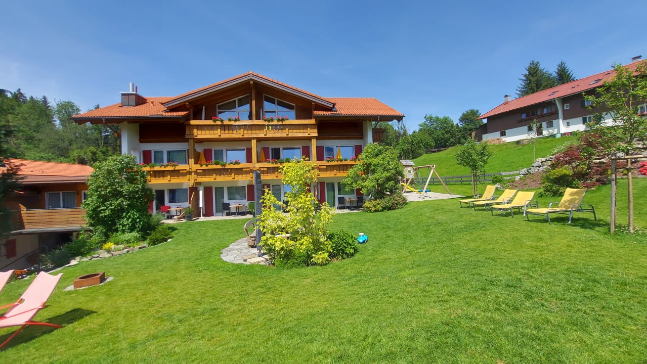 Gartenanlage Gästehaus Hörnerblick