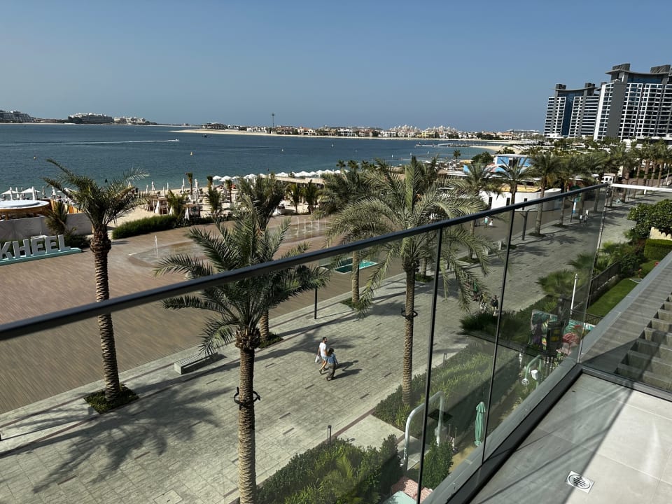 Ausblick Radisson Beach Resort Palm Jumeirah