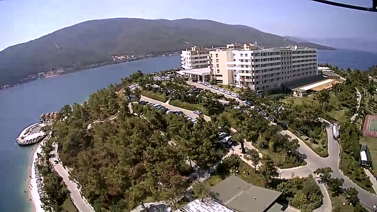 Ausblick La Blanche Island Bodrum