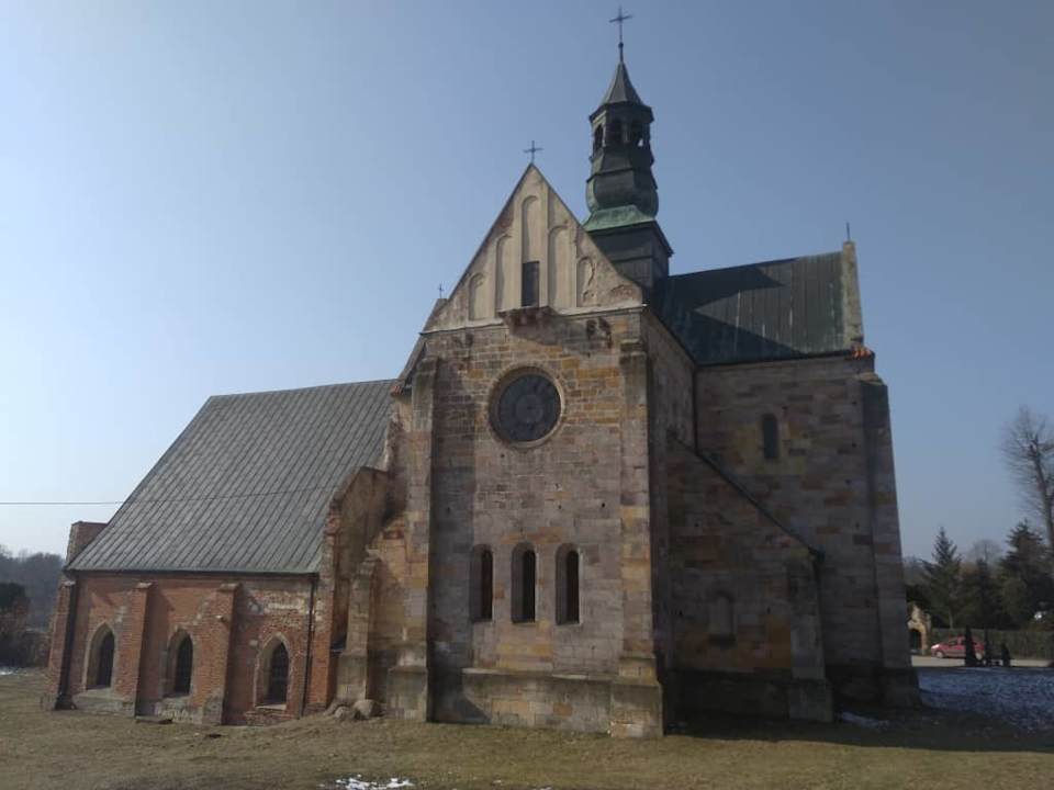 Widok prawie z pokoju. Hotel Podklasztorze