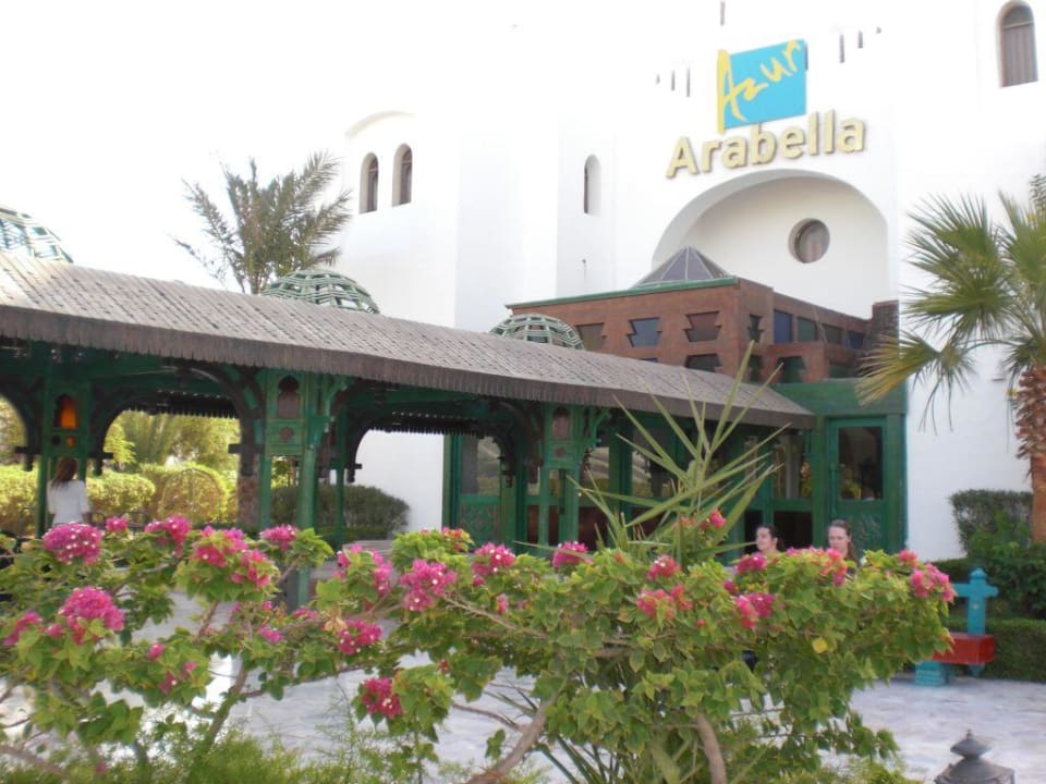 Hoteleingang Arabella Azur Resort
